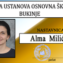 Alma Milić - nastavnik razredne nastave